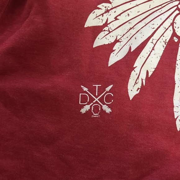 Red hoodie , soft fleece - Picture 2 of 2